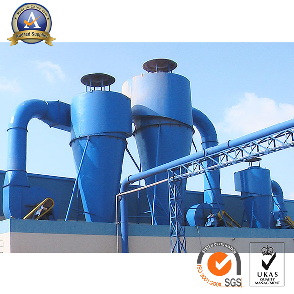 Boiler Flue Gas Filtration Cyclone Filter Bag Dust Collector System 